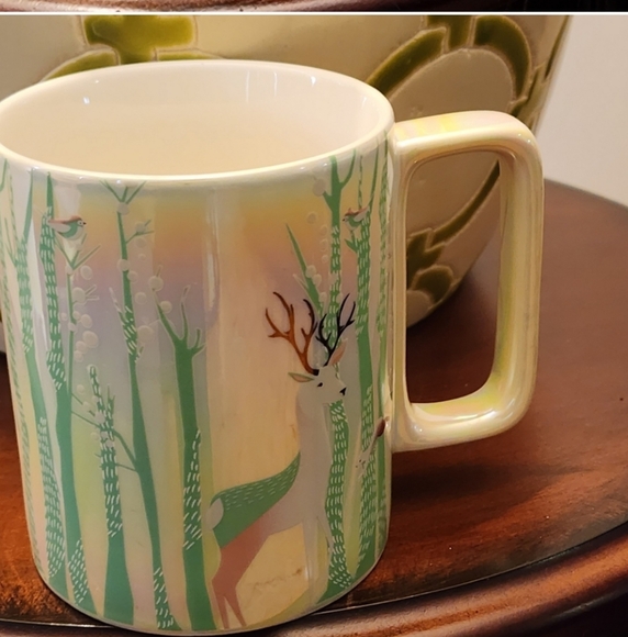 Starbucks Iridescent Christmas Woodland Mug - Picture 2 of 5